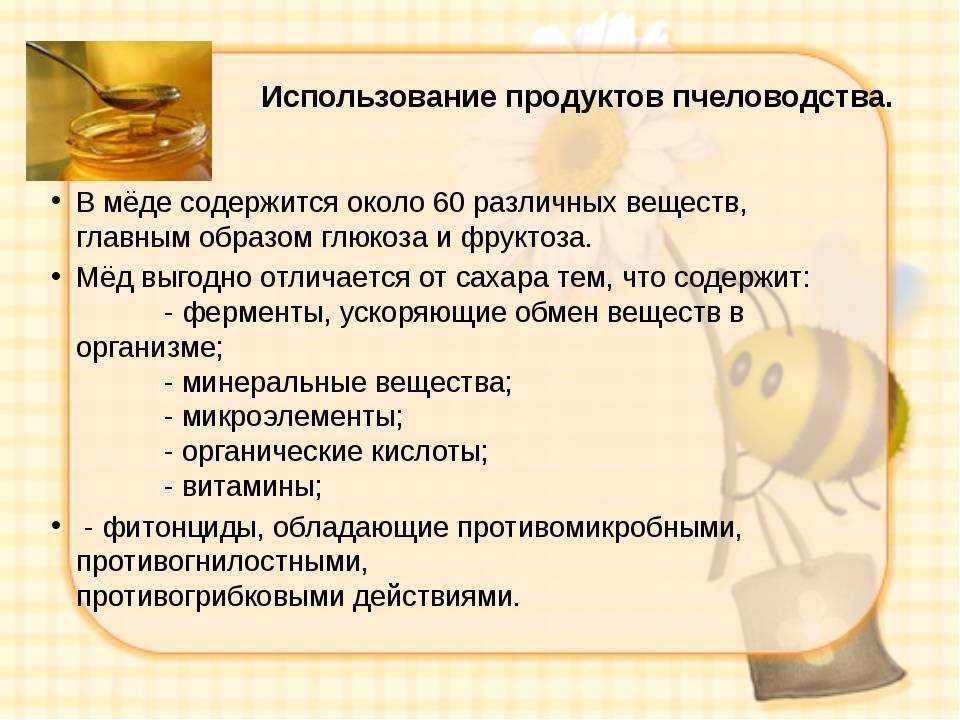 Продукты пчеловодства: полный перечень, применение, свойства