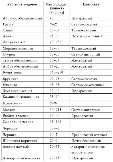 Сбор нектара с поздних медоносов. мед с поздних медоносов