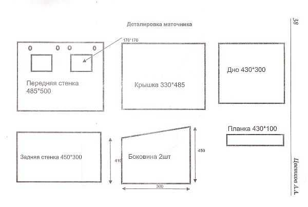 Маточник для кроликов
