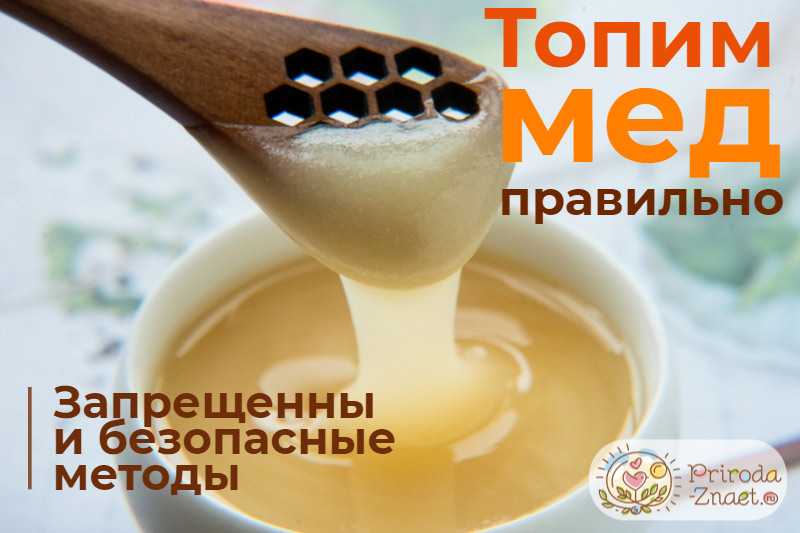Как растопить засахаренный мед до жидкого состояния