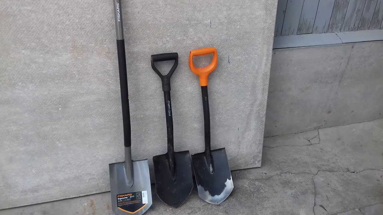 Какие бывают лопаты fiskars для кладоискателей