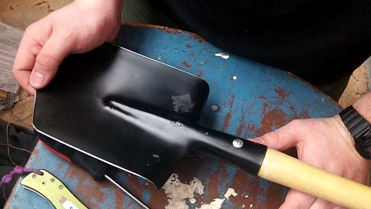 Заточка лопаты различными способами