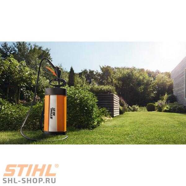 Сад без вредителей. в атаку на вредителей с опрыскивателем stihl