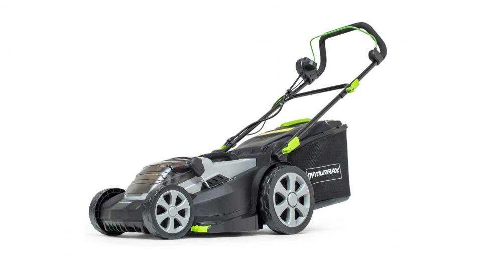 Газонокосилка риоби (ryobi) ✅: дробилка, аккумуляторная, rlm13e33s, 3002343, электрическая