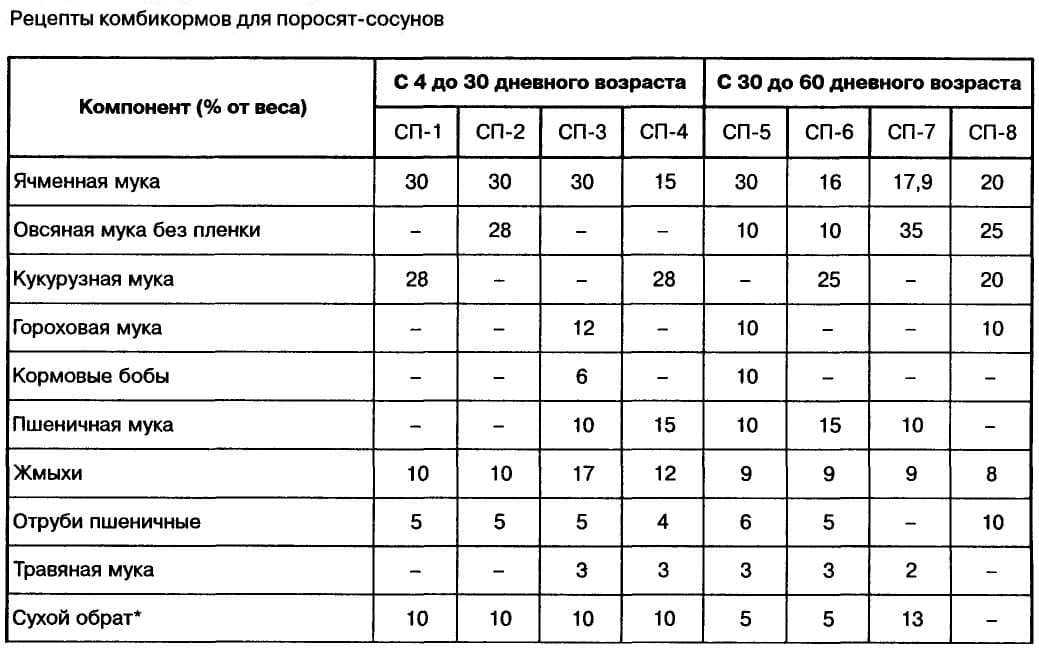 Какой травой можно кормить поросят и свиней: с какого возраста можно давать