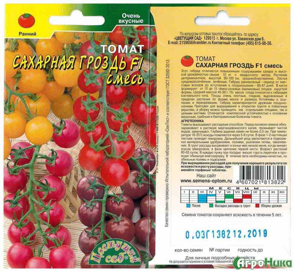 Томат красная гроздь - описание и характеристика сорта
