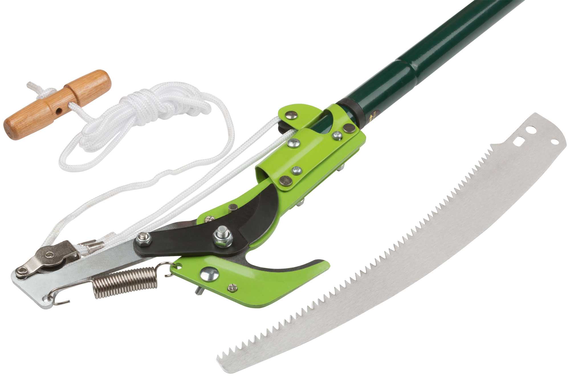 О сучкорезе Fiskars: с телескопической ручкой, описание устройства